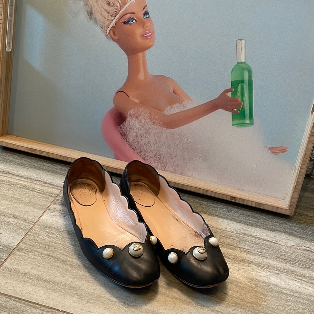 Gucci Pearl flats